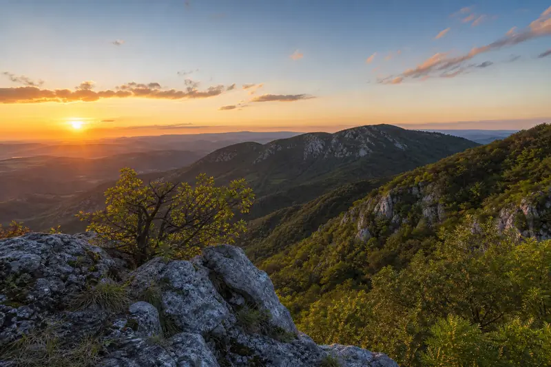 Mountain landscape near Bratislava