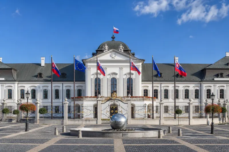 Presidential Palace on Hodžovo Square