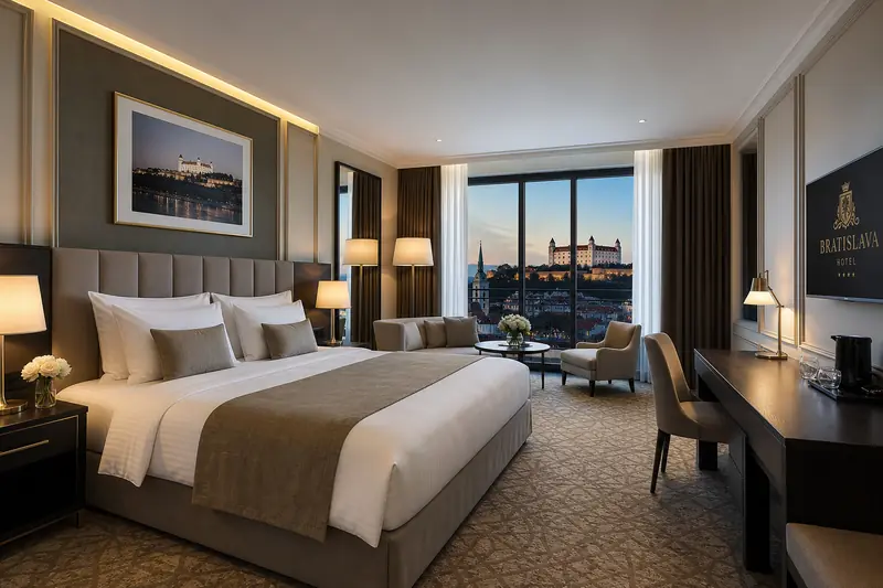Deluxe Room – priestorná izba s prémiovým vybavením