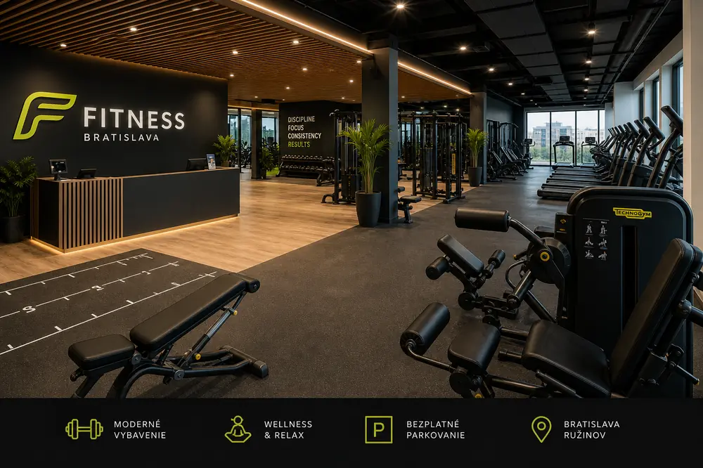 Fitness centre with modern equipment