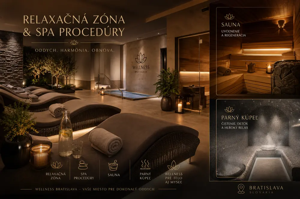 Relaxation zone and spa treatments